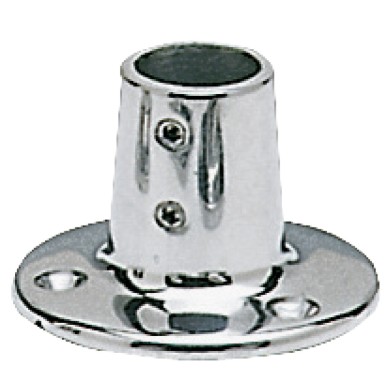 Platine ronde p. balcon AISI316 90+ 22 mm | EAN 8033137133336 Ref 41.112.22