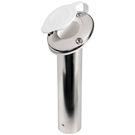 Porte-canne 60+ AISI 316 capuchon blanc | EAN 8033137134524 Ref 41.211.56