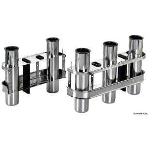 Porte-canne mural inox p. 3 cannes | EAN 8033137134197 Ref 41.170.53
