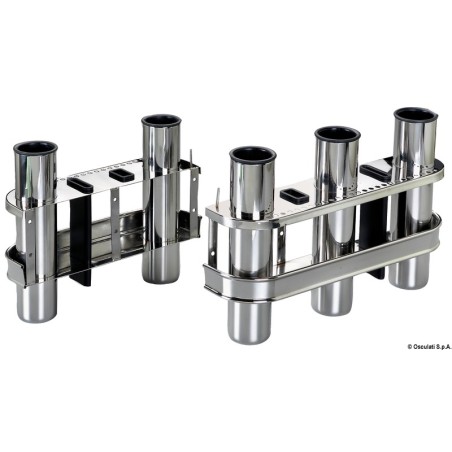 Porte-canne mural inox p. 3 cannes | EAN 8033137134197 Ref 41.170.53