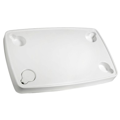 Table rectangulaire ABS blanc 81x51 cm | EAN 8033137149863 Ref 48.417.92