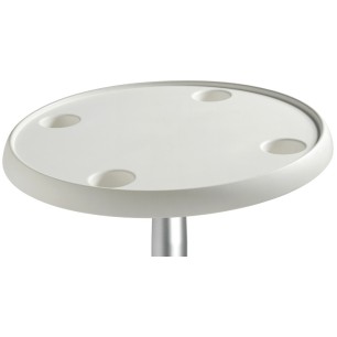 Table materiau composite rond blanc 610 mm | EAN 8033137149788 Ref 48.417.50