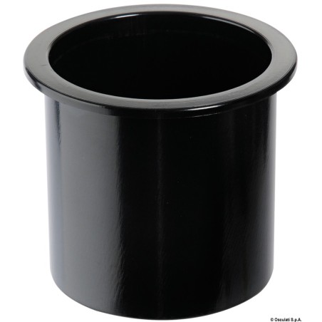 Porte-verres encastrer ABS noir | EAN 8033137150371 Ref 48.430.12