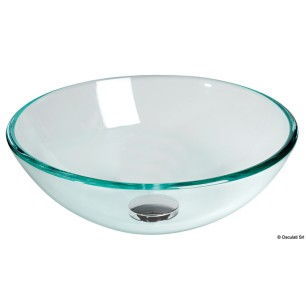 Evier semi-sphérique verre 360 mm | EAN 8033137153099 Ref 50.189.36