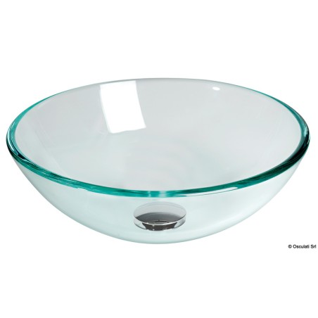 Evier semi-sphérique verre 280 mm | EAN 8033137153082 Ref 50.189.34