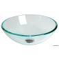 
Evier semi-sphérique en verre 280 mm 
