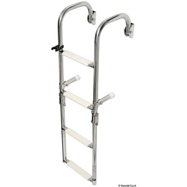 Echelle repliable fixations arrondies 5 marches | EAN 8033137152269 Ref 49.582.05