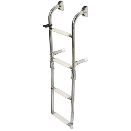 Echelle repliable AISI316 standard 4 marches | EAN 8033137028151 Ref 49.572.04