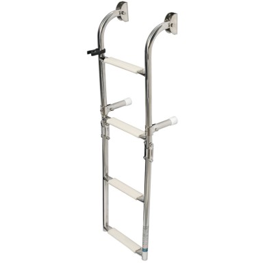 Echelle repliable AISI316 standard 4 marches | EAN 8033137028151 Ref 49.572.04