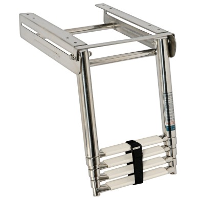 Echelle télescop. escamot standard AISI316 4marche | EAN 8033137151866 Ref 49.543.04
