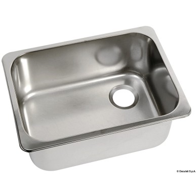 Evier rectangulaire inox 250x360x150 mm | EAN 8033137152900 Ref 50.187.26