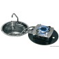 
Evier rond avec plan de cuisson rabattable 1 feu rond 
