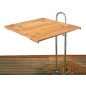 
Table teck pliant 70x90 cm 
