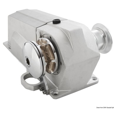 Treuil Italwinch Devon 1500 W - 12 V barbotin 8 mm