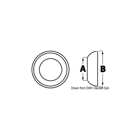 Coupelle inox pour terminal Ø 6/7 mm
