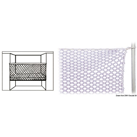 Filet de protection nylon bannettes  Ref 06.330.00