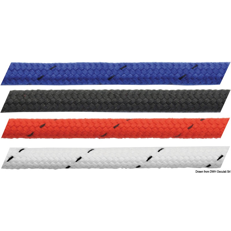 
Bout Marlow Mattbraid blanc en polyester 5 mm 
