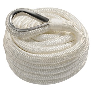 Ligne amarrage blanc + épissure 16 mm x 11 m  | EAN 8033137030499 Ref 06.443.73