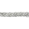 
Tresse Square Line blanc 22 mm 
