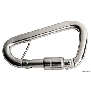 Mousqueton inox spécialement conçu harnais de sécurité| EAN 8033137081354 Ref 09.200.00