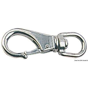 Mousquetons inox émerillon| EAN 8033137081453 Ref 09.251.00