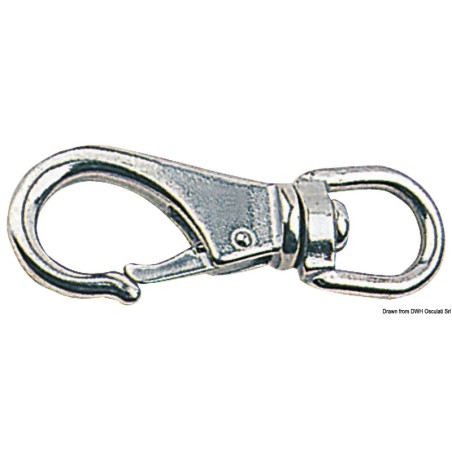 Mousquetons inox émerillon| EAN 8033137081453 Ref 09.251.00