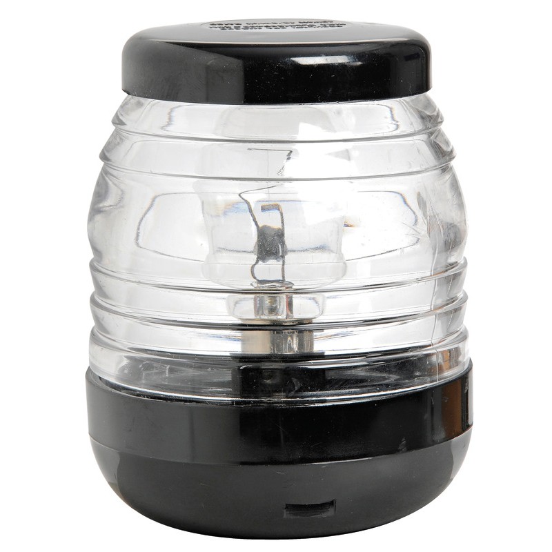 
Feu tête de mât Classic 360° blanc/noir 12 V 
