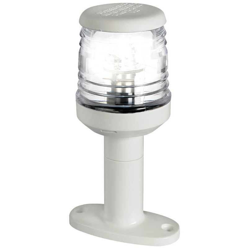 
Feu tête de mât Classic 360° led base blanc 
