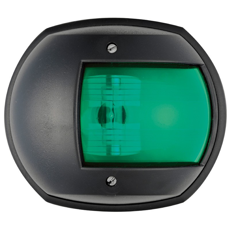 
Feu de navigation Maxi 20 noir 12 V/vert 112,5° 
