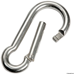 Mousqueton acier inoxydable AISI 316| EAN 8033137081217 Ref 09.190.05