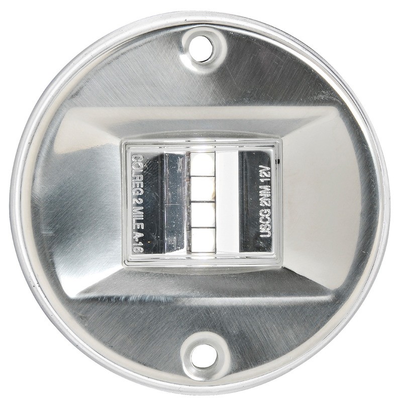 
Feu navigation Evoled poupe 135° corp en inox poli 
