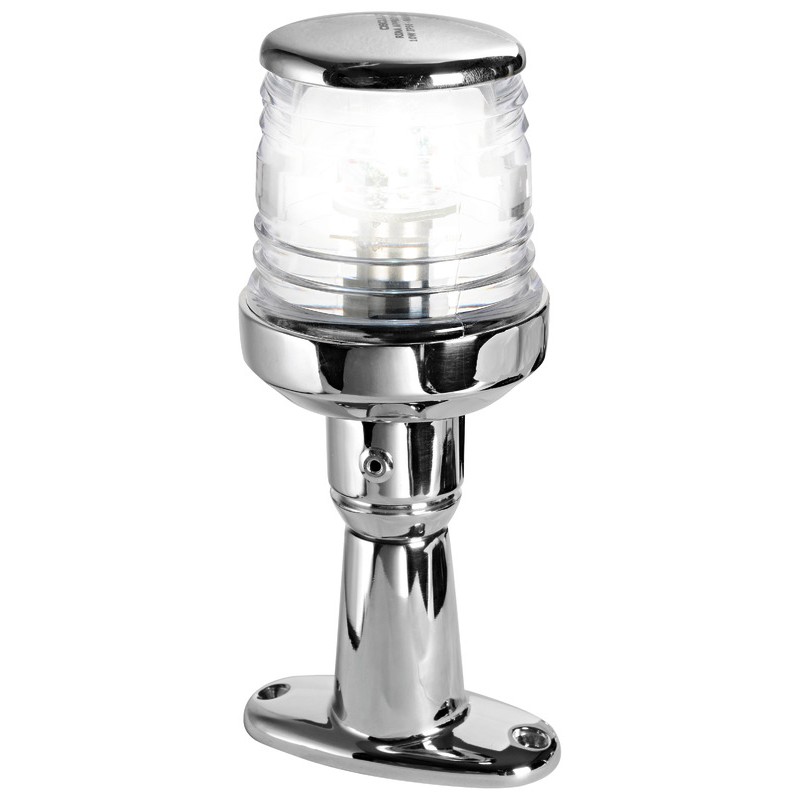 
Feu tête de mât Classic  360° led base en inox 
