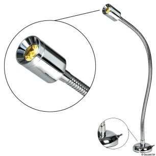 Spot LED articulé tête de lit / lecture des cartes| EAN 8033137054198 Ref 13.236.90