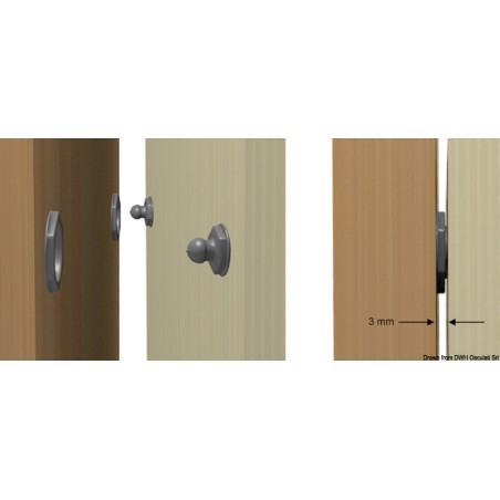 Système de fixation panneaux DELAHOUSSE Quick Fit| EAN 8033137203886 Ref 10.340.04