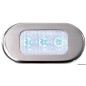 
Lumière courtoisie polycarbonate avec 3 LED bleu 
