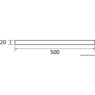 Barrette lumineuse LED BATSYSTEM U-Pro-System + interrupteur incorporé| EAN 8033137085161 Ref 13.839.03