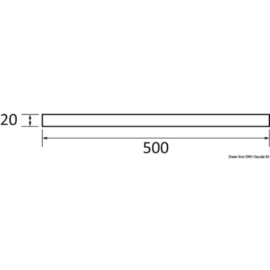 Barrette lumineuse LED BATSYSTEM U-Pro-System + interrupteur incorporé| EAN 8033137085161 Ref 13.839.03
