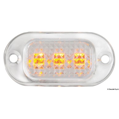 Lumière de courtoisie LED encastrer - éclairage frontal| EAN 8033137000669 Ref 13.181.00