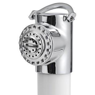Boîtier douchette pont New Edge paroi + douchette gâchette Mizar| EAN 8033137191190 Ref 15.250.64BU