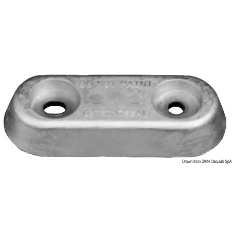 Anode de type Vetus les gouvernails ou les volets| EAN 8033137213878 Ref 43.902.10