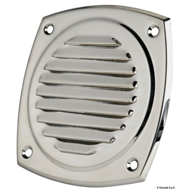 Grille d'aération acier inox 100x100mm I EAN 8033137160912 Ref 53.302.01