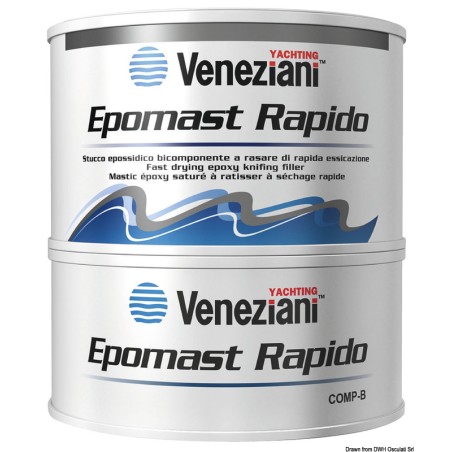 Enduit VENEZIANI Epomast Rapido| EAN 8014099713279 Ref 65.018.02