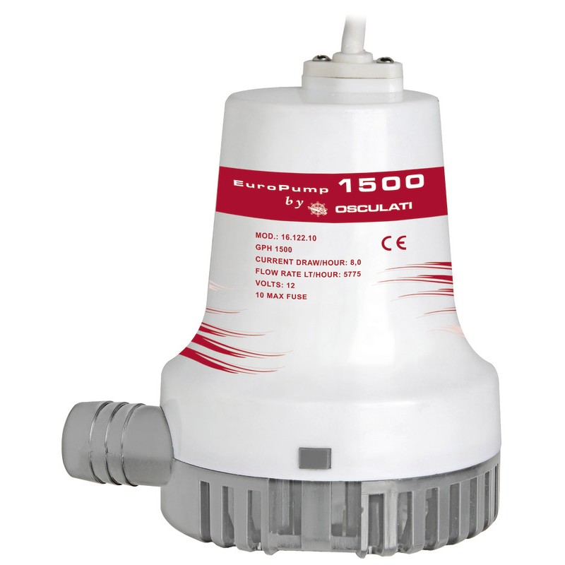 Pompe de cale immergée Europump II 1500 24 V
Pompe de cale immergée Europump II 1500 24 V