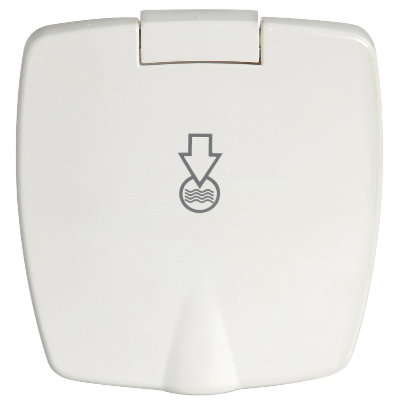 
Régulateur pression eau  encastré New Edge blanc 

