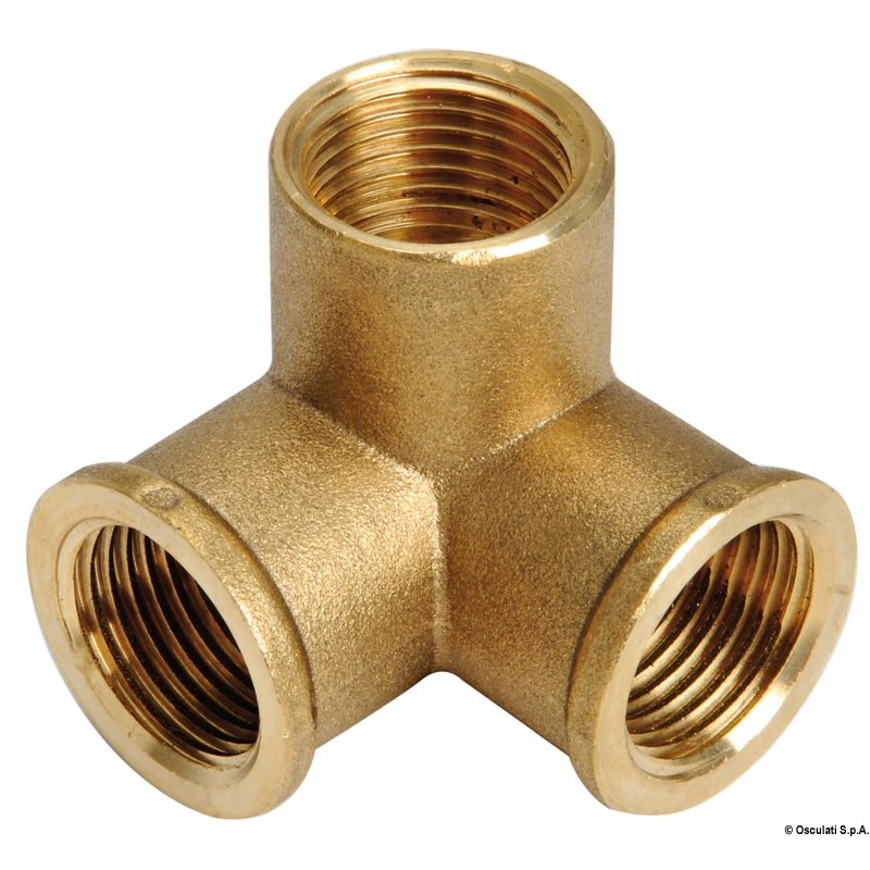 
Raccord laiton 3 voies 3/4" 
