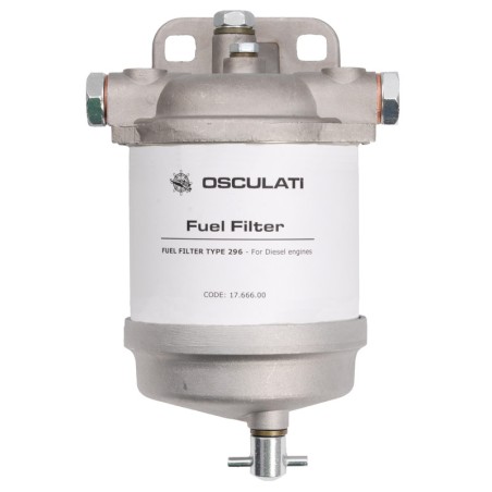 Filtre gasoil CAV 296 + évacuation | EAN 8033137052835 Ref 17.666.00
