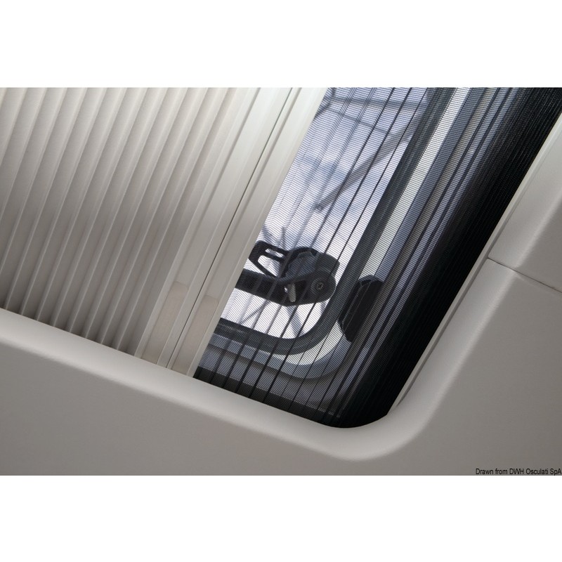 
OCEANAIR SkyScreen Pleated pour Lewmar 44 
