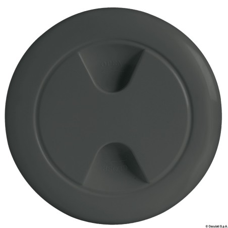 Bouchon inspection polypropylène noir 102 mm | EAN 8033137109317 Ref 20.199.11
