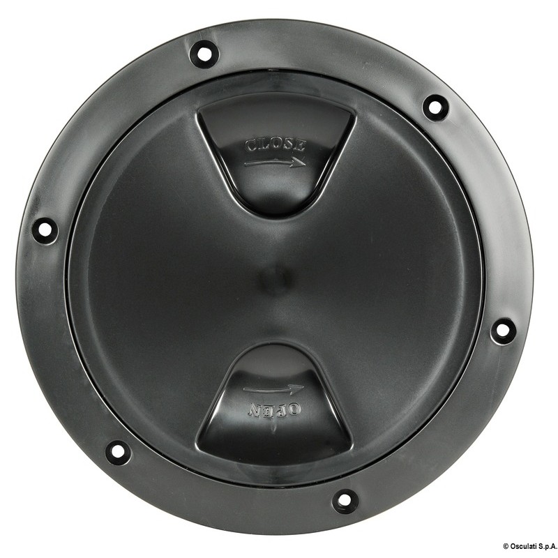 
Bouchon inspection noir fermeture  vis 152 mm 
