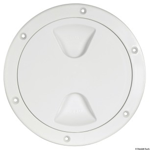 Bouchon inspection blanc fermeture vis 152 mm | EAN 8033137003530 Ref 20.205.00